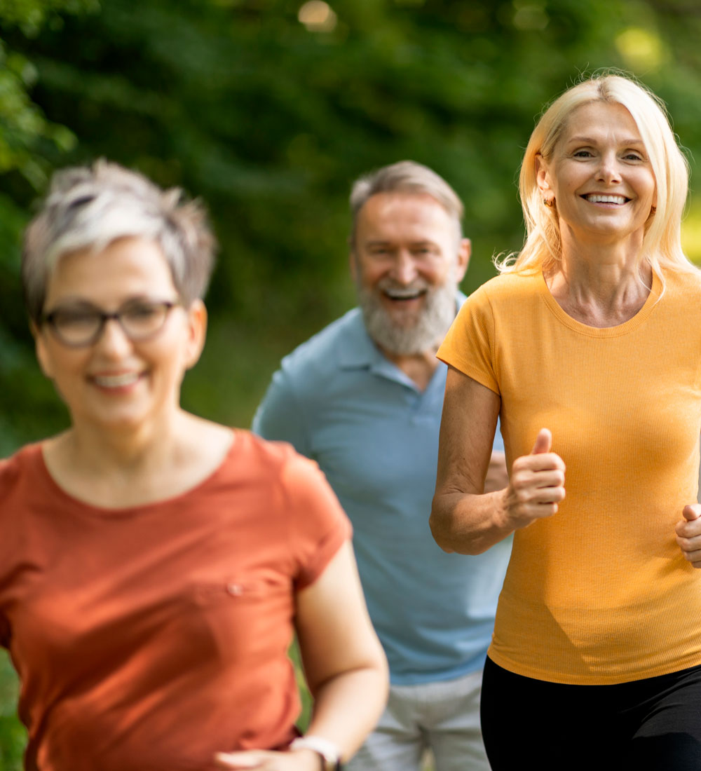 mature people jogging 1